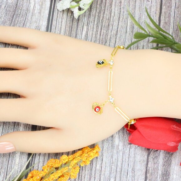 "Trendy Handmade Bracelet – A Stylish Gift for Women & Girls, MAR091428 - Picture 7 of 10